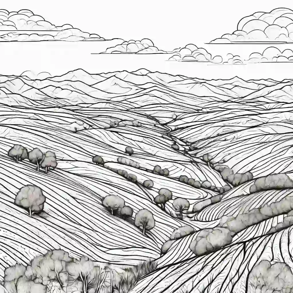 San Joaquin Valley coloring pages